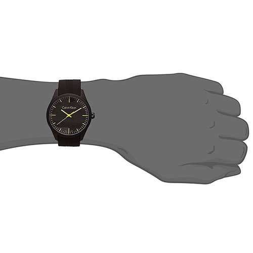 Calvin Klein/カルバンクライン/メンズ腕時計/Color/K5E51TBX/ブラック×イエロー - 腕時計の通販ならワールドウォッチショップ