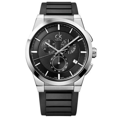 Calvin Klein カルバンクライン メンズ腕時計 Dart K2s371d1 ブラック ブラック クロノグラフ 腕時計の通販ならワールド ウォッチショップ