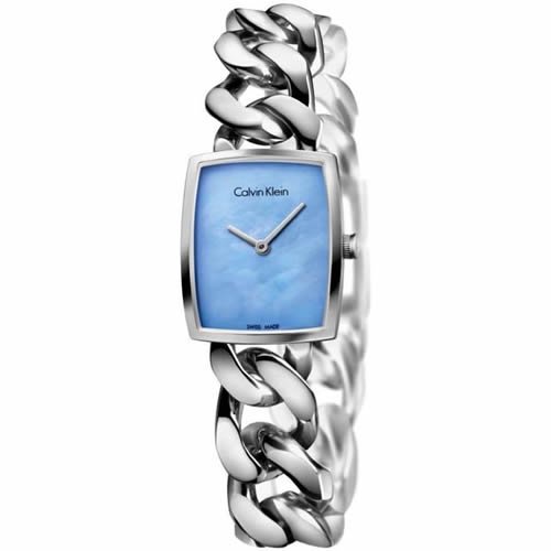 Calvin Klein/カルバンクライン/レディース腕時計/Amaze/K5D2L12N/マザーオブパールブルー×シルバー -  腕時計の通販ならワールドウォッチショップ