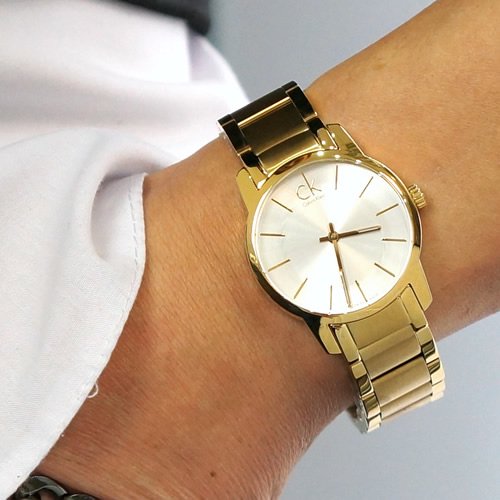 Calvin Klein/カルバンクライン/レディース腕時計/City/K2G23546/シルバー×ゴールド -  腕時計の通販ならワールドウォッチショップ