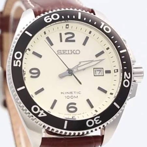 セイコー SEIKO 7M42-6A10 AGS/キネティック最初期モデル - 腕時計