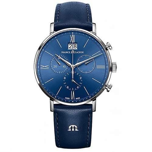モーリスラクロア/Maurice  Lacroix/腕時計/エリロス/Eliros/EL1098-SS001-410-1/クロノグラフ/スイスメイド/ブルー×ブルー