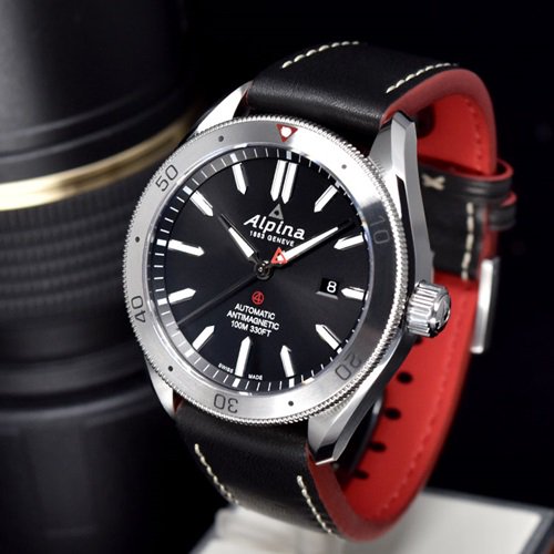 アルピナ/Alpina/腕時計/ALPINER AUTOMATIC 4/メンズ/スイスメイド/AL-525BS5AQ6/ブラック×ブラック