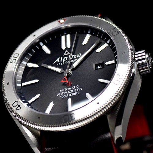 アルピナ/Alpina/腕時計/ALPINER AUTOMATIC 4/メンズ/スイスメイド/AL-525BS5AQ6/ブラック×ブラック