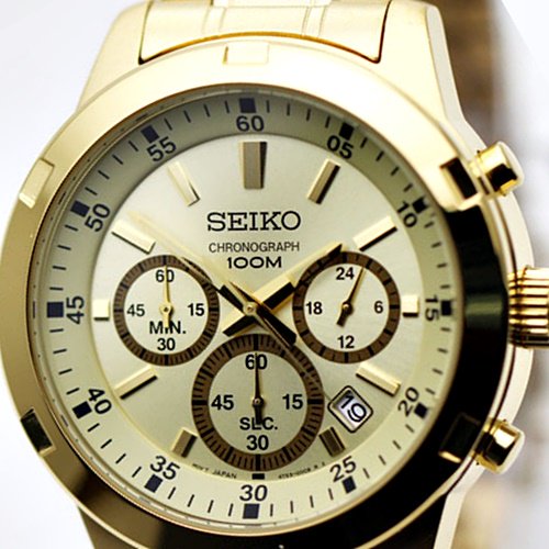 セイコー/SEIKO/逆輸入/腕時計/Neo  Sports/SKS610P1/メンズ/クォーツ/ジャパンムーブメント/クロノグラフ/デイトカレンダー/オールゴールド