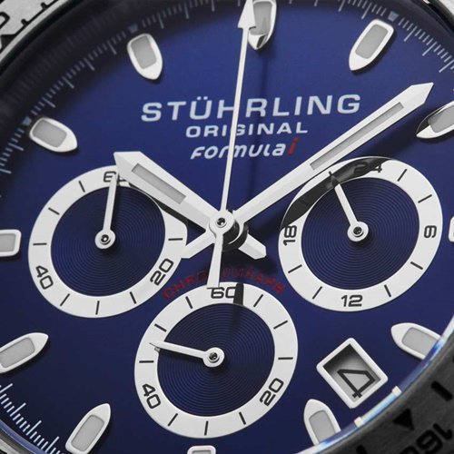ストゥーリングオリジナル/Stuhrling Original/腕時計/Monaco/Formulai  891/891.03/メンズ/クォーツ/クロノグラフ/タキメーター/ブルー