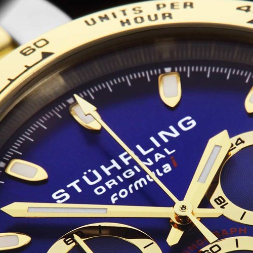 ストゥーリングオリジナル/Stuhrling Original/腕時計/Monaco/Formulai  891/891.04/メンズ/クォーツ/クロノグラフ/タキメーター/ブルー