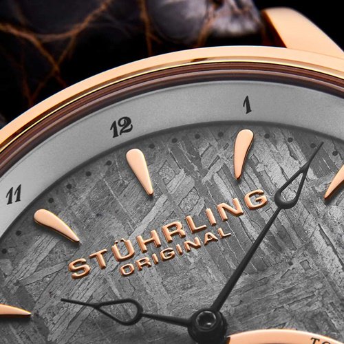 ストゥーリングオリジナル/Stuhrling Original/腕時計/Tourbillon/Meteorite  860/860.04/メンズ/オートマチック/隕石ダイアル/オープンハート