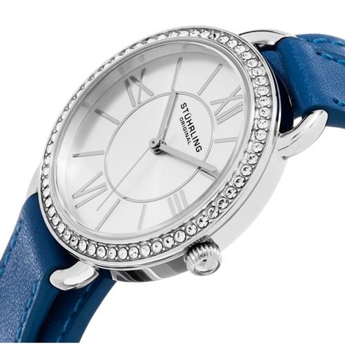 ストゥーリングオリジナル/Stuhrling Original/腕時計/Vogue/Deauville Sport  587/587.01/レディース/クォーツ/ダブルストラップ/シルバー