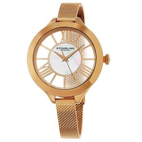 ストゥーリングオリジナル Stuhrling Original 腕時計 Vogue Winchester 595 595 03 レディース クォーツ ローズゴールド ストゥーリングオリジナル Stuhrling Original 腕時計 Vogue Winchester 595 595 03 レディース クォーツ ローズゴールド
