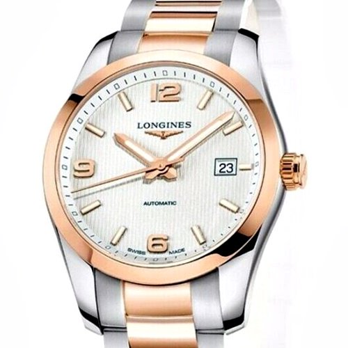 ロンジン/Longines/腕時計/Conquest/コンクエスト/L2.785.5.76.7/オートマチック/スイスメイド/デイトカレンダー/18ktゴールド