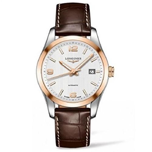 LONGINES コンクエスト クォーツ 腕時計 ゴールドシルバー L1.613HB20211021