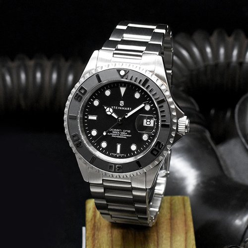 スタインハート/Steinhart/腕時計/オーシャン/Ocean 1 Black Ceramic-G/ダイバーズウォッチ/メンズ/スイスメイド