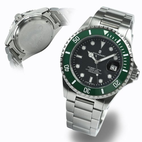 スタインハート/Steinhart/腕時計/オーシャン/Ocean 1 Green Ceramic/ダイバーズウォッチ/メンズ/スイスメイド