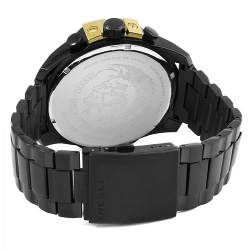 ディーゼル/腕時計/メガチーフ/DZ4338/ブラック×ブラックステンレススチール- 腕時計の通販ならワールドウォッチショップ