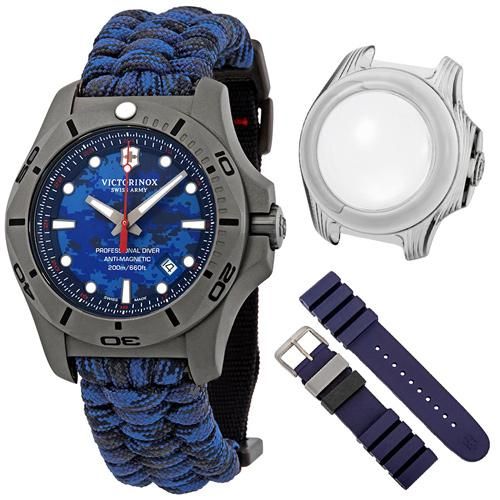 新品電池】VICTORINOX メンズ 腕時計 100M ダイバー デイト