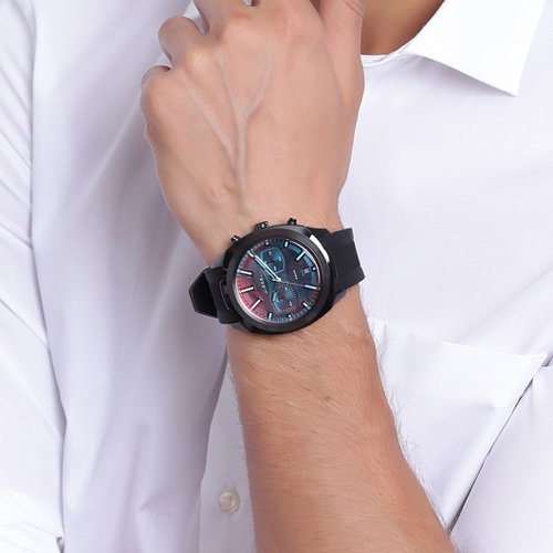 Diesel Watches シリコーンバンド腕時計