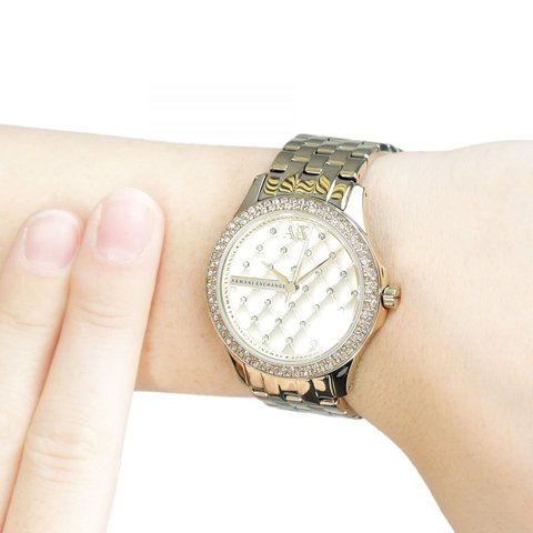 アルマーニエクスチェンジ/腕時計/ペアウォッチ/AX2145/AX5216/ブラック×ゴールド/シャンパン×ゴールド -  腕時計の通販ならワールドウォッチショップ