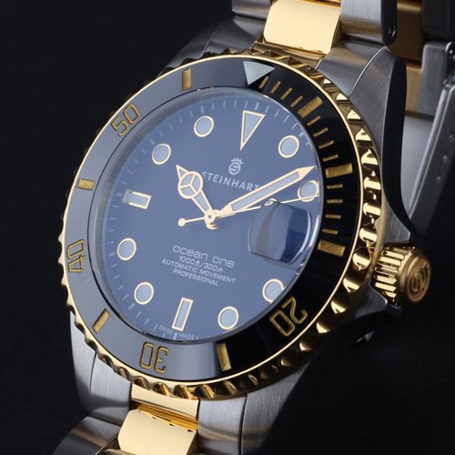 スタインハート/Steinhart/腕時計/オーシャン/Ocean One 39 Two-tone  Ceramic/ダイバーズウォッチ/メンズ/スイスメイド