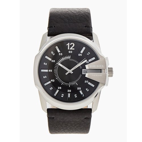 ディーゼル/腕時計/マスターチーフ/DZ1907/ブラック×ブラックレザー- 腕時計の通販ならワールドウォッチショップ