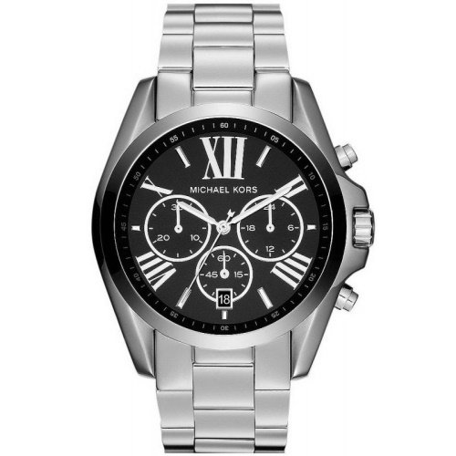 マイケルコース　時計　レディース　ブラッドショー　MK5705　ブラック×シルバー- 腕時計の通販ならワールドウォッチショップ