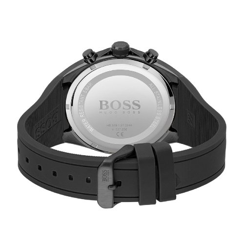 ヒューゴボス　時計　メンズ　ディスティンクト　1513859　ブラック×ブラックシリコンベルト- 腕時計の通販ならワールドウォッチショップ