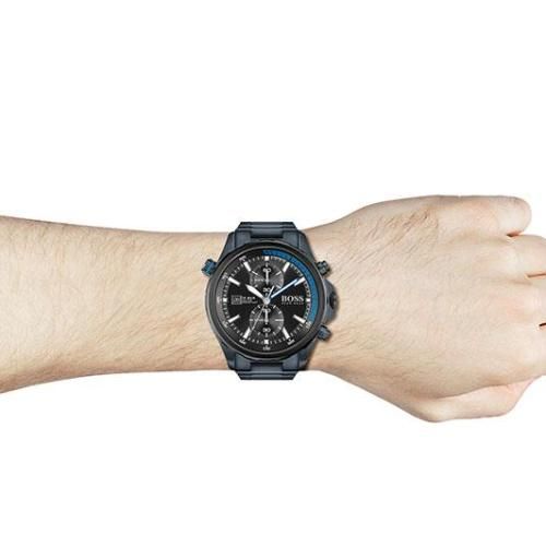 ヒューゴボス 時計 メンズ グローブトロッター 1513824 ブラック