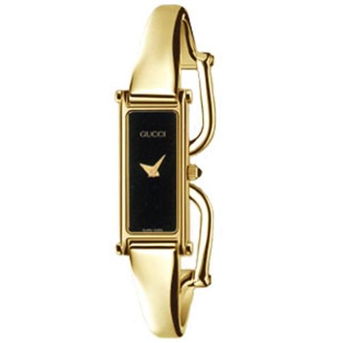 グッチ　時計　レディース　1500　YA015512　ブラック×ゴールドステンレスベルト- 腕時計の通販ならワールドウォッチショップ
