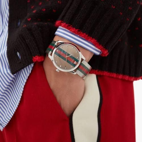 G-タイムレス〕ウォッチ（40 mm）スチール | GUCCI公式