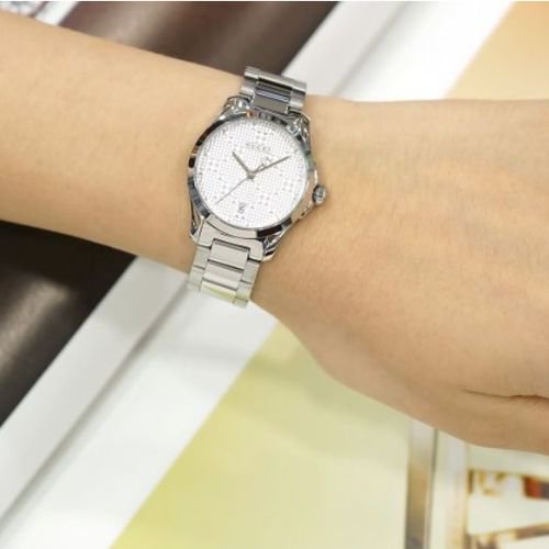 グッチ　時計　レディース　G-タイムレス　YA126551　シルバー×シルバーステンレスベルト- 腕時計の通販ならワールドウォッチショップ
