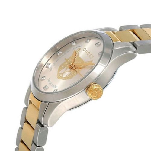 グッチ　時計　レディース　G-タイムレス　YA1265016　ツートンカラー×ツートンカラーステンレスベルト- 腕時計の通販ならワールドウォッチショップ