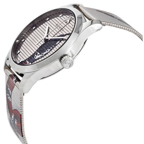 グッチ　時計　ユニセックス　G-タイムレス　YA1264123　シルバー×シルバーステンレスベルト- 腕時計の通販ならワールドウォッチショップ
