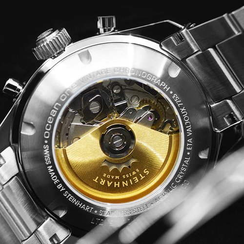 スタインハート/Steinhart/腕時計/Yachtimer Plexi-Ltd Ed 100pcs/メンズ/スイスメイドオートマチック