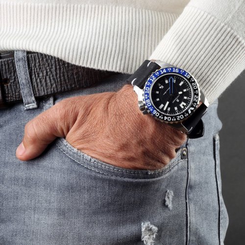 スタインハート/Steinhart/腕時計/Traveler GMT Blue/メンズ/スイスメイドオートマチック