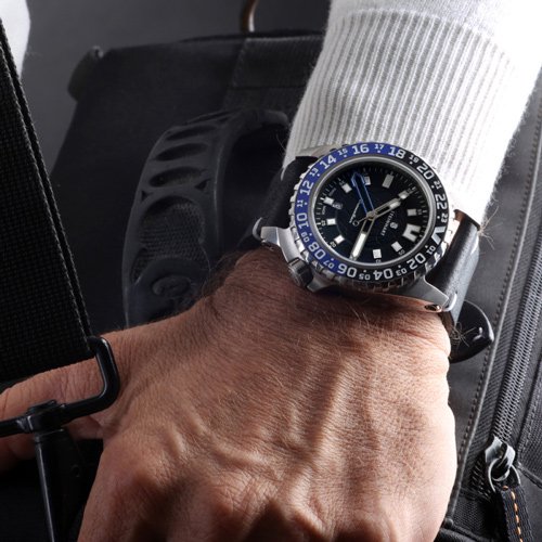 スタインハート/Steinhart/腕時計/Traveler GMT Blue/メンズ/スイスメイドオートマチック