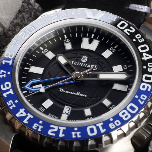 スタインハート/Steinhart/腕時計/Traveler GMT Blue/メンズ/スイスメイドオートマチック