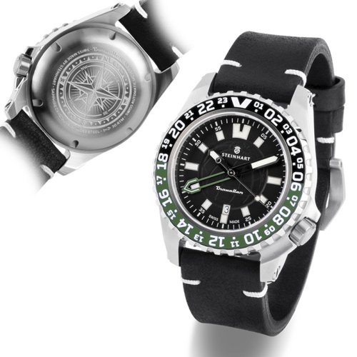 スタインハート/Steinhart/腕時計/Traveler GMT Green/メンズ/スイスメイドオートマチック