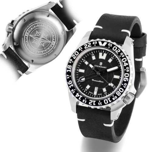 スタインハート/Steinhart/腕時計/Traveler GMT Black/メンズ/スイスメイドオートマチック