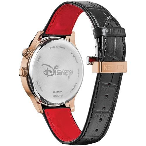 シチズン　逆輸入/CITIZEN/海外限定モデル/メンズ腕時計/AP1053-15W/DISNEY MICKEY MOUSE  Watch/エコドライブ/ブラックレザーベルト