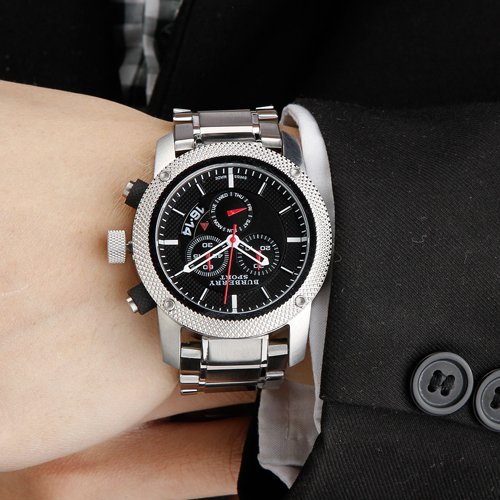 バーバリー 腕時計 メンズ BU7702 スポーツコレクション ブラック 