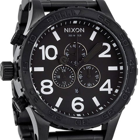 ニクソン 腕時計 51-30 A083-001-00 オールブラック - 腕時計の通販