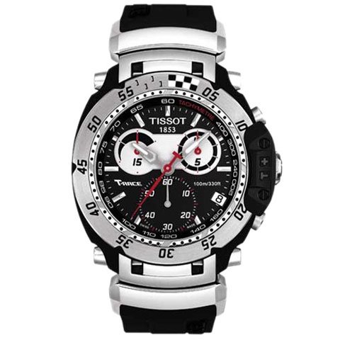 ティソ　腕時計　Tレース MotoGP　T027.417.17.051.00　ブラック×ブラック - 腕時計の通販ならワールドウォッチショップ