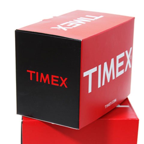 タイメックス 腕時計 Eコンパス T45581 ブラック×レッド - 腕時計の 