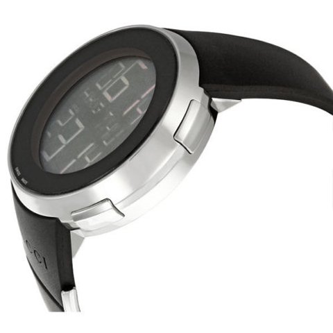 グッチ 腕時計 I-グッチ デジタルワールドタイム YA114202 ブラック 