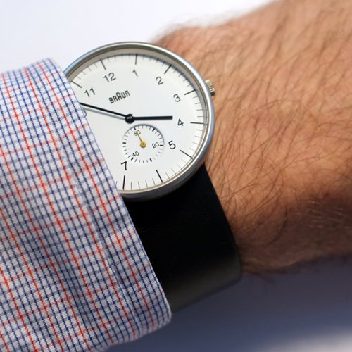 ブラウン|Braun 時計/BN0024WHBKG/ホワイト×ブラックレザーベルト - 腕時計の通販ならワールドウォッチショップ