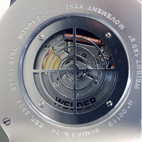 【未使用】WELDER ウェルダー K24 シリーズ 腕時計 自動巻き 3500
