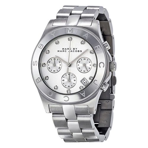 マークバイマークジェイコブス　腕時計　レディース　MBM3100　ブレード　クロノグラフ　シルバー - 腕時計の通販ならワールドウォッチショップ