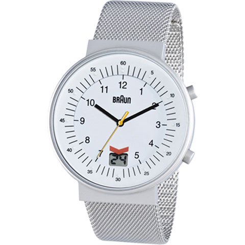 ブラウン|Braun　時計/BN0087WHSLMHG/ホワイト×シルバーメッシュベルト - 腕時計の通販ならワールドウォッチショップ