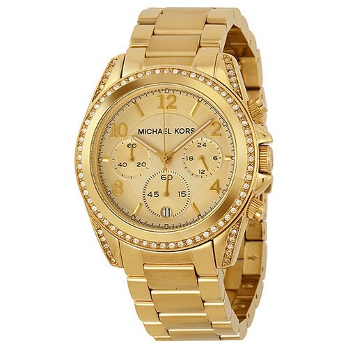 マイケルコース　時計　ブレア　MK5166　ゴールド×ゴールド - 腕時計の通販ならワールドウォッチショップ