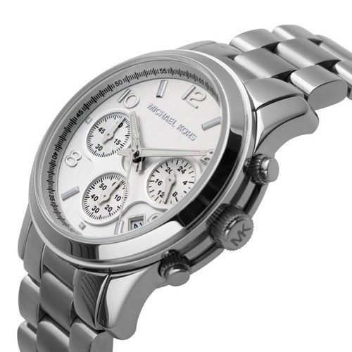 【美品】MICHAEL KORSクオーツクロノ レディース腕時計 MK5076